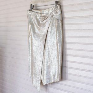 bebe Genuine Leather Skirt